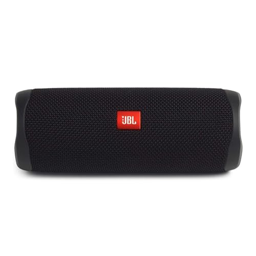 JBL FLIP 5, Waterproof Portable Bluetooth Speaker, Black, Small